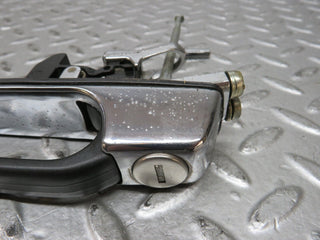 W123 front left exterior door handle used OEM