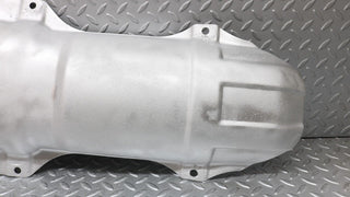 W126 Coupe exhaust heat shield used OEM
