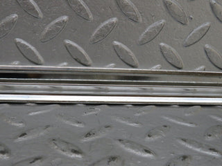 W126 rear right door chrome moulding trim used OEM