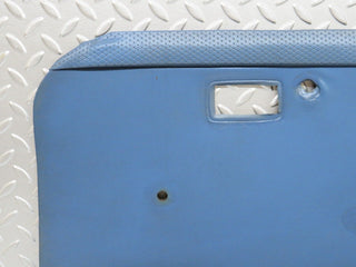 W108 front right door card blue used OEM