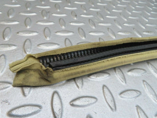 15517 Mercedes-Benz W123 230E Rear Right Cloth Covered Door Seal Cream
