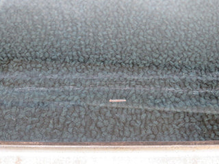 W109 rear left door window glass used OEM