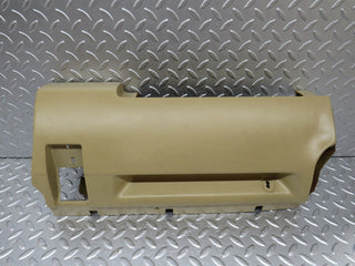 W124 under dash panel left side beige used OEM