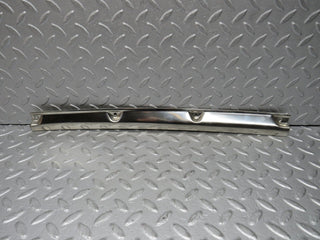 R129 SL folding top chrome top cover trim left used OEM