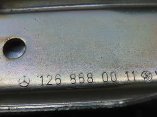 21570 Mercedes-Benz W126 300SE Seat Belt Adjuster Rail 1268680011