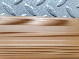 W124 front right door sill trim palomino used OEM