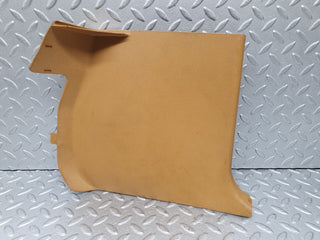 W124 front right kick panel palomino used OEM