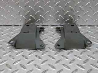 W123 Wagon rear seat belt bracket pair used OEM
