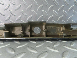 W116 number plate light holder chrome moulding used OEM
