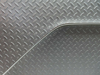W123 Coupe roof chrome trim left side used OEM