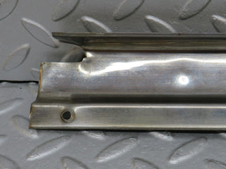 W108 rear left door sill chrome used OEM