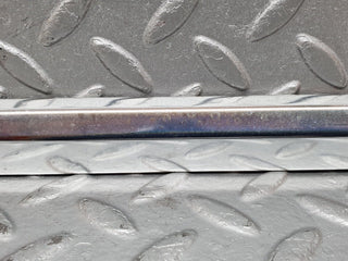 W126 rear right door chrome moulding trim used OEM