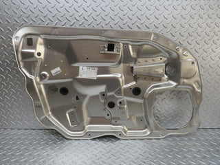 W221 front left window regulator support panel used OEM
