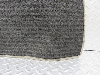 W124 Wagon front left passenger carpet mat grey used OEM