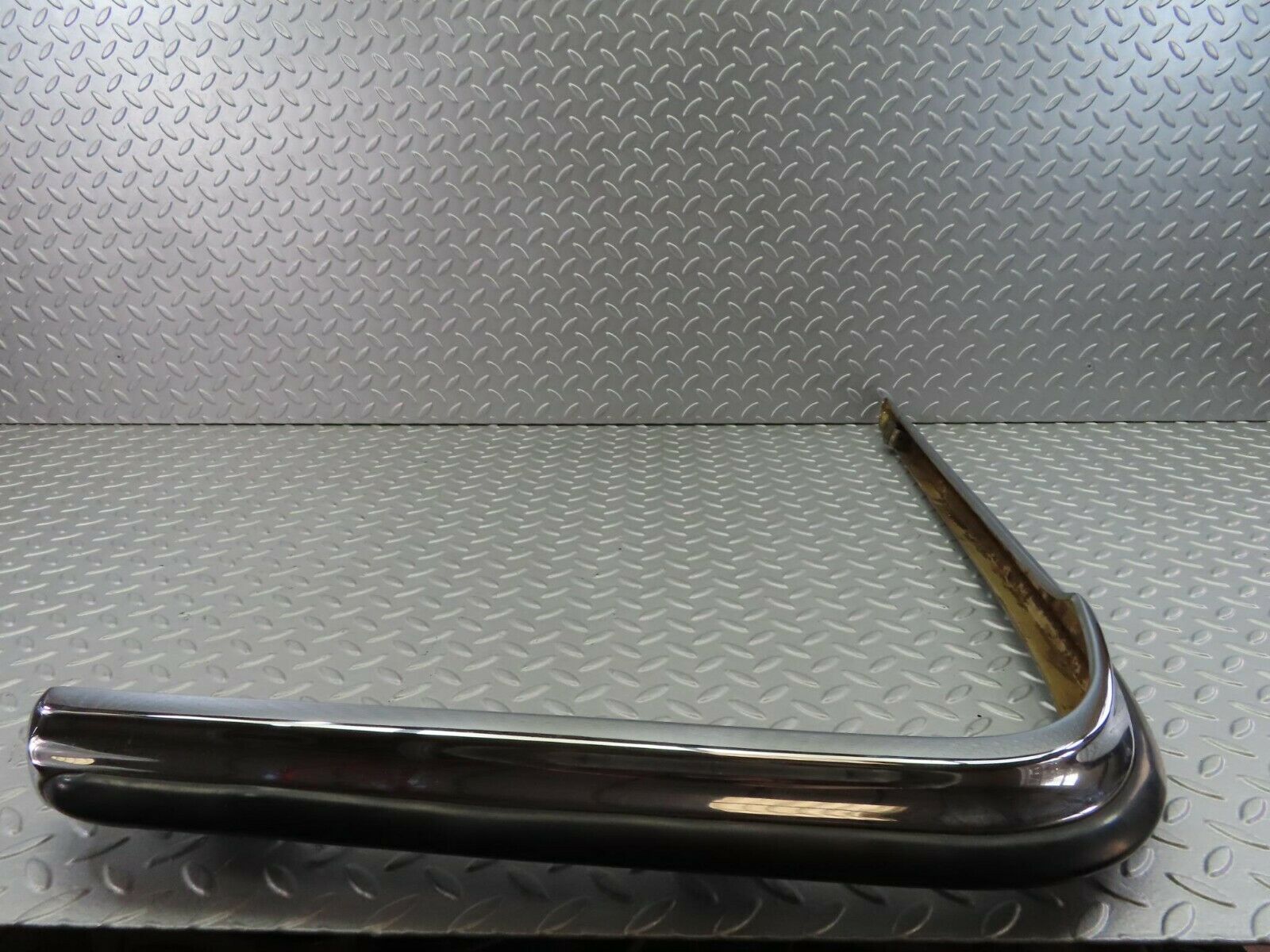 7388 Mercedes-Benz W116 450SE Rear Right Upper Bumper Chrome 1168800871