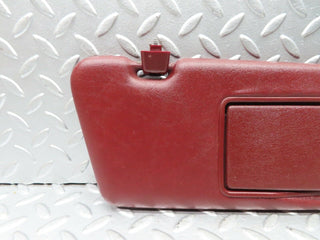 21466 Mercedes-Benz W126 300SE Sun Visor Right Side Burgundy Red