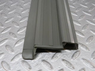 W126 rear left door sill trim grey used OEM