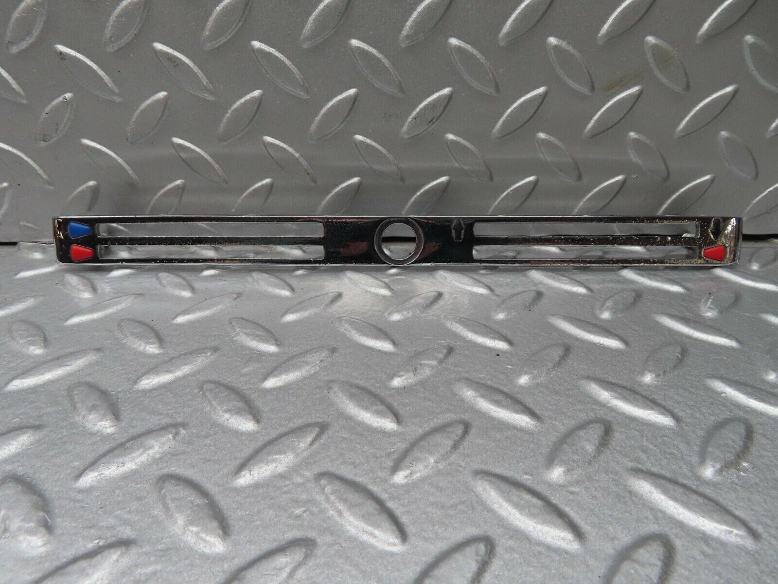 12726 Mercedes-Benz W111 220SE Dash Centre Heater Control Chrome Trim