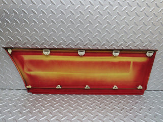 W201 Baby Benz rear left door moulding trim used OEM