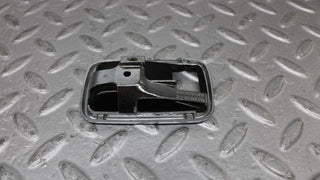W109 chrome frame for door opener right used OEM