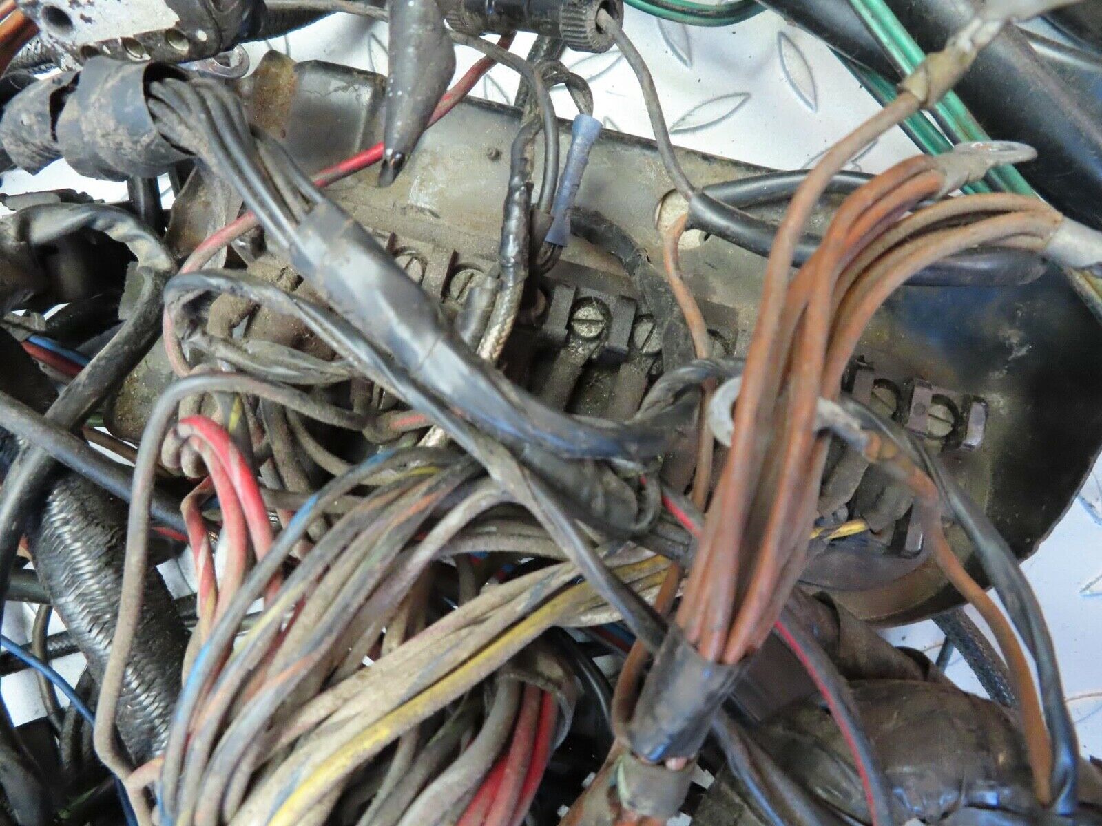 12645 Mercedes-Benz W108 280SE 3.5 Engine Chassis Body Wire Wiring Harness
