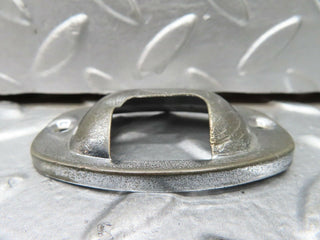W121 Ponton number plate light chrome cover used OEM