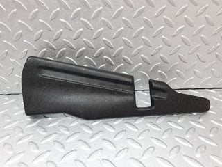 W123 front right seat cover trim black used OEM