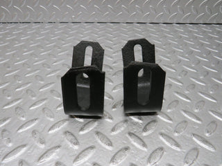 W116 front bumper holder bracket pair used OEM