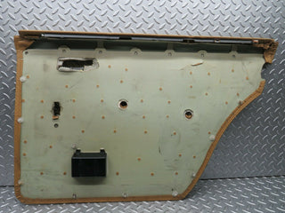 S123 Wagon rear left door card palomino used OEM