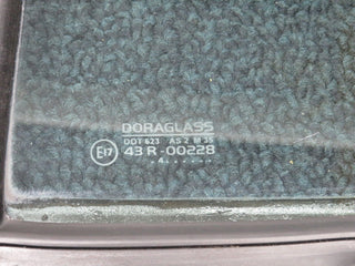 W201 Baby Benz rear left quarter window glass used OEM