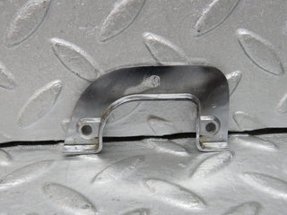 W109 door latch interior chrome trim right side used OEM