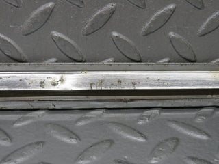 W108 rear left door chrome moulding trim used OEM