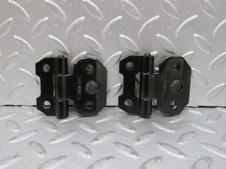 W201 Baby Benz left door hinge pair used OEM