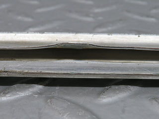 W108 rear left door chrome moulding trim used OEM