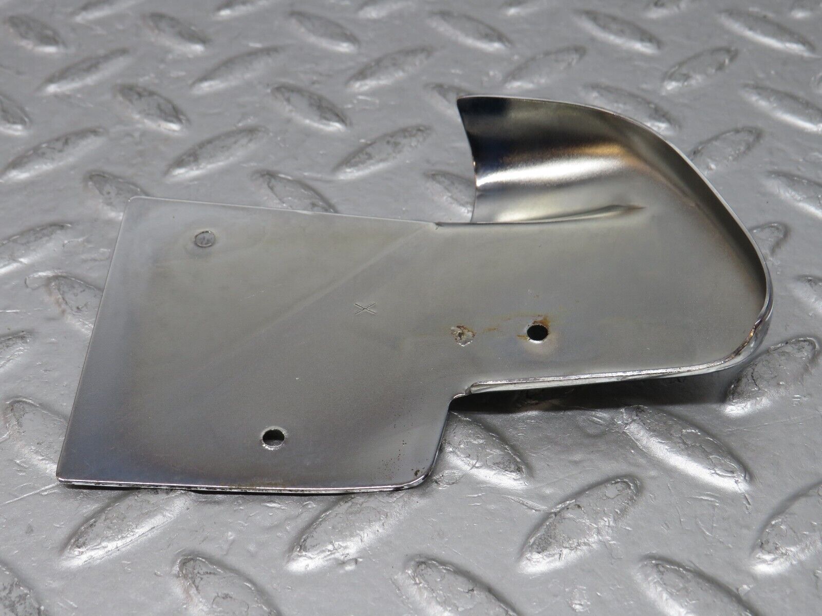 37763 Mercedes-Benz A124 320E Cabriolet B Pillar Chrome Cover Plate Right Side