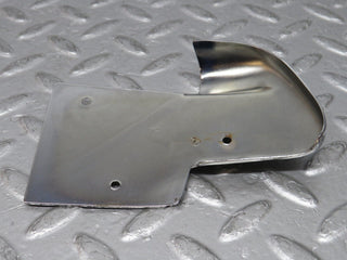 W124 Cabriolet b pillar chrome cover plate right side used OEM