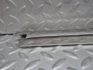 W109 rear right door sill chrome used OEM