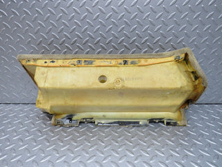 R129 SL under dash panel left side beige used OEM