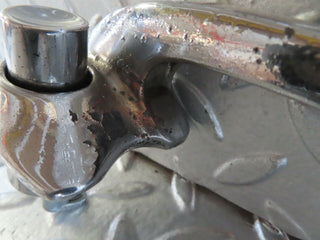 W121 Ponton exterior chrome door handle rear right used OEM