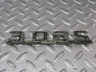 33964 Mercedes-Benz W124 260E Trunk Lid Badge Emblem 1248171515