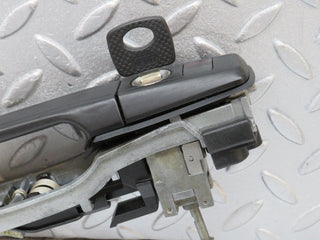 R129 SL left door exterior handle with key used OEM