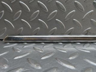 W123 front left door chrome moulding trim used OEM