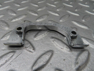 W116 left interior chrome door latch trim used OEM