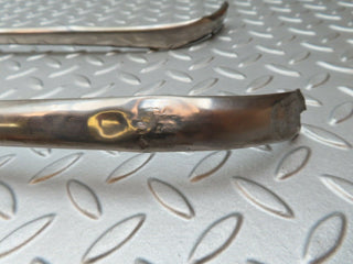 4656 Mercedes-Benz W114 280CE Coupe Rear Panel Chrome Moulding Trim Pair