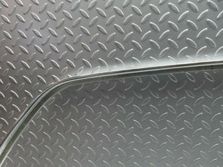 W123 Coupe roof chrome trim right side used OEM
