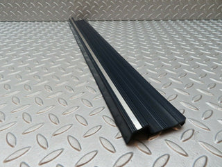 W123 front left door sill trim blue used OEM