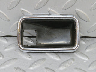 W108 chrome frame for door opener left used OEM