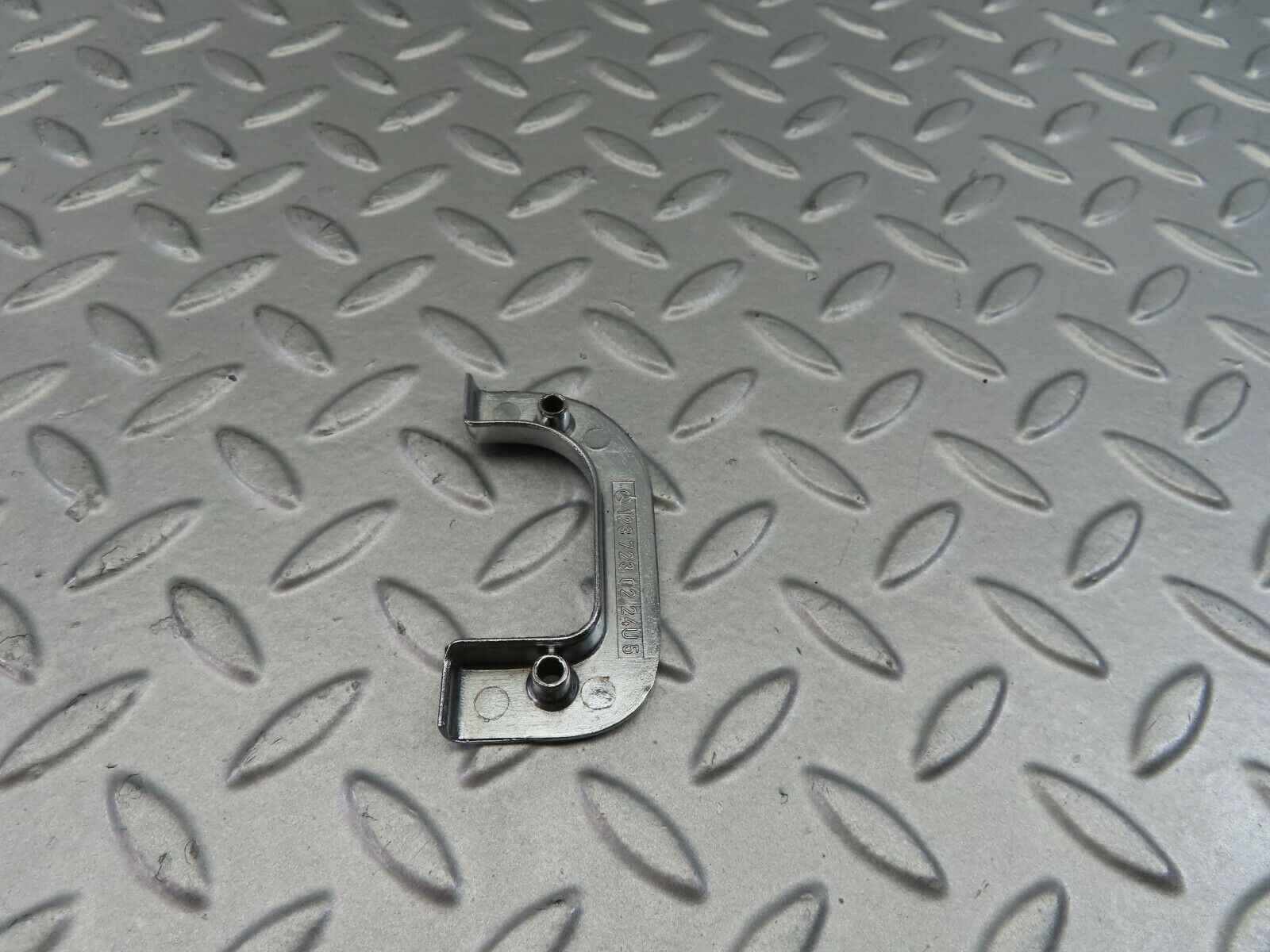 7619 Mercedes-Benz S123 230TE Wagon Right Chrome Door Latch Trim 1237230224