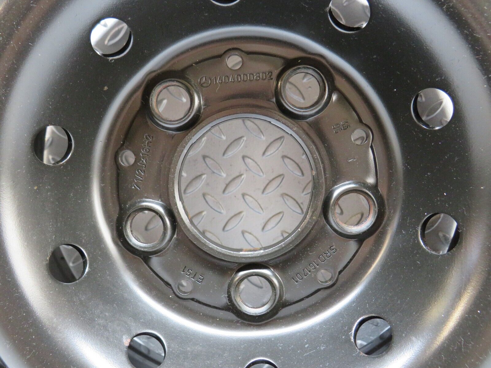 36920 Mercedes-Benz Steel Wheel 7.5Jx16 H2 ET51 1404000802