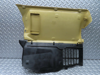 W123 under dash panel left side beige used OEM